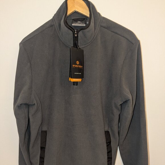 Men's Stormtech Grey Fleece Pullover - Picture 1 of 9